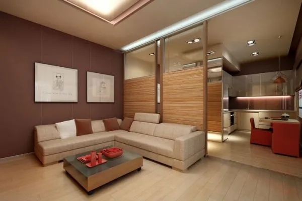 Кожаные и бамбуковые стеновые покрытия в дизайне дома