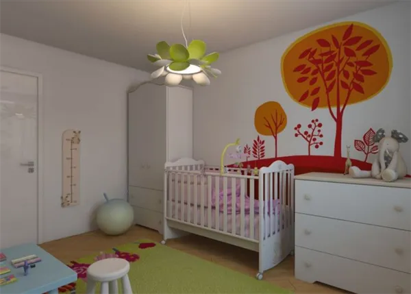 Детская комната для новорожденного малыша