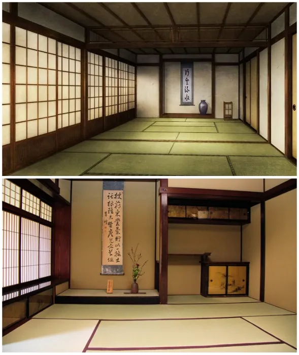 Татами – традиционное напольное покрытие в японских домах.