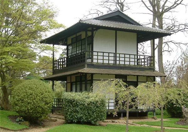 Каркасный дом в японском стиле