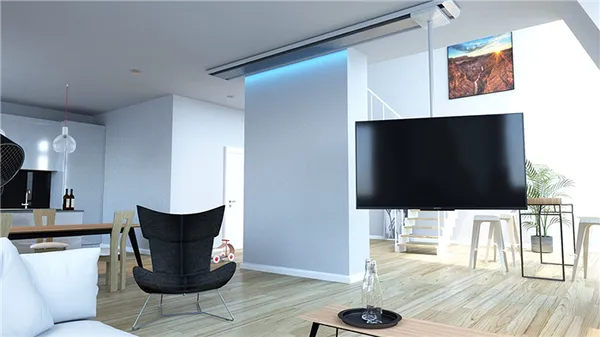 📺 Когда сложно найти место для телевизора на стене: выбираем потолочное крепление