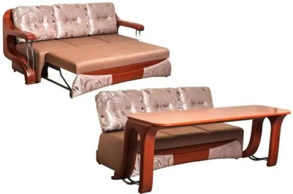 Раскладной диван-стол