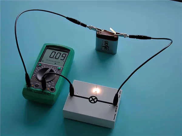 Измерение силы тока амперметром