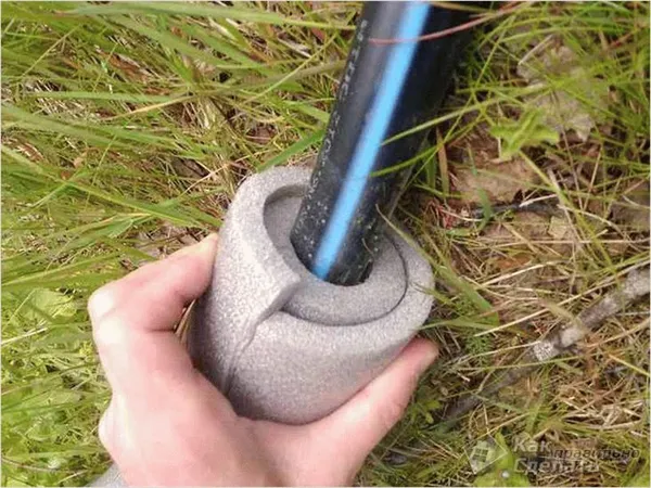 Технология прокладки водопровода из пнд трубы в земле: инструкция