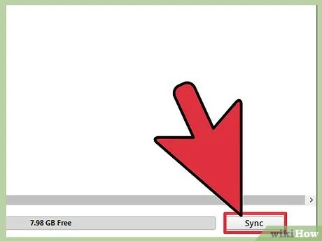 Step 4 Синхронизируйте музыку на iPod, используя iTunes.