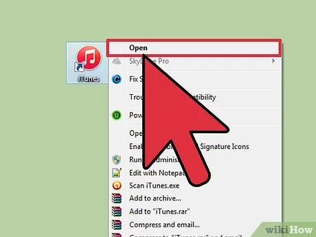 Step 5 Запустите iTunes.