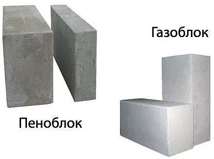 Пеноблок и газоблок