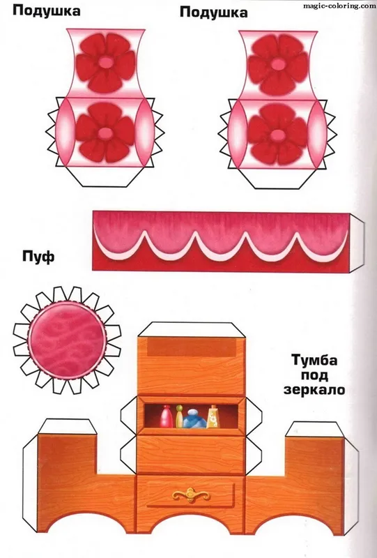 Мебель из бумаги