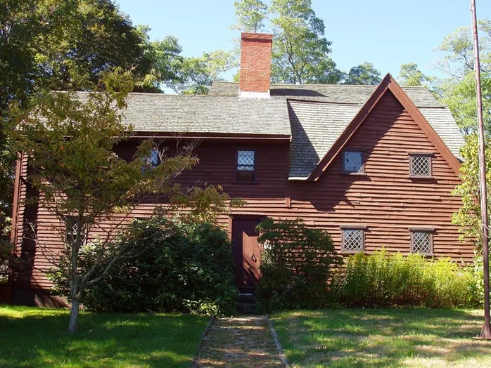 John Balch House, Beverly, 1679 - очень старый каркасный дом