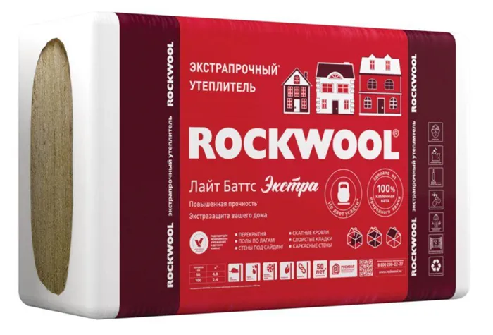 Rockwool Лайт Баттс Экстра