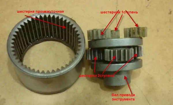 Устройство редуктора