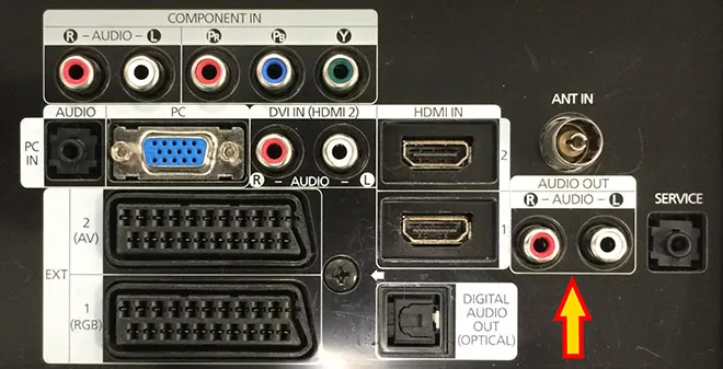 COAXIAL ASSIGNABLE OUT или DIGITAL AUDIO OUT